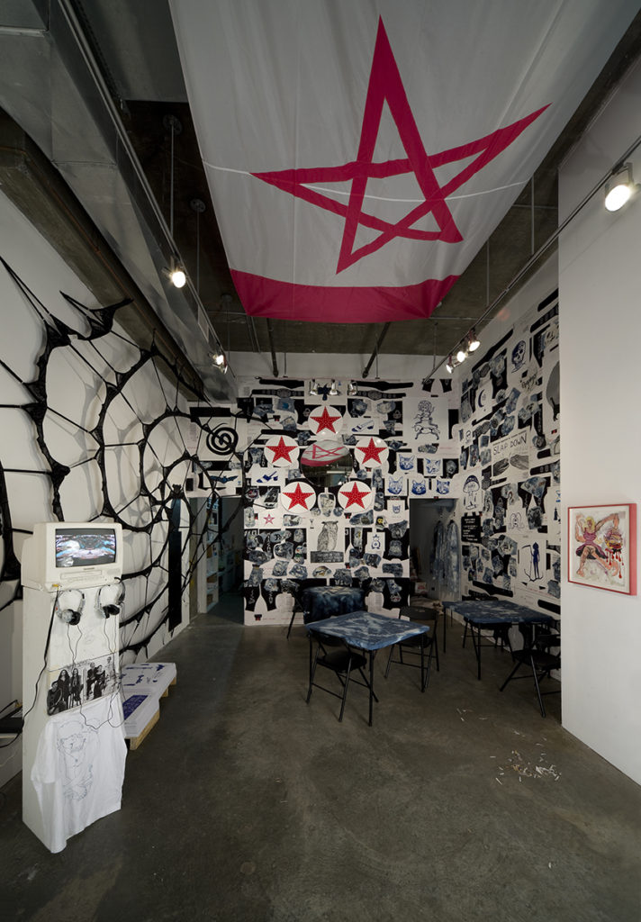 installation in gallery