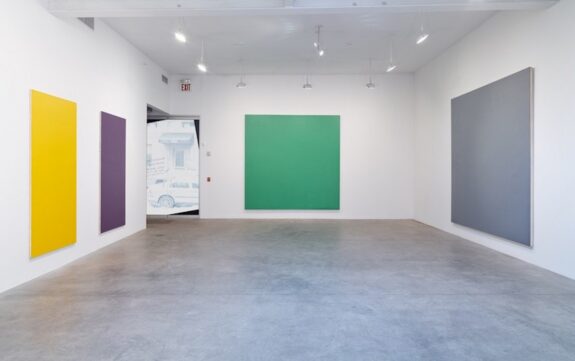 Olivier Mosset, installation view