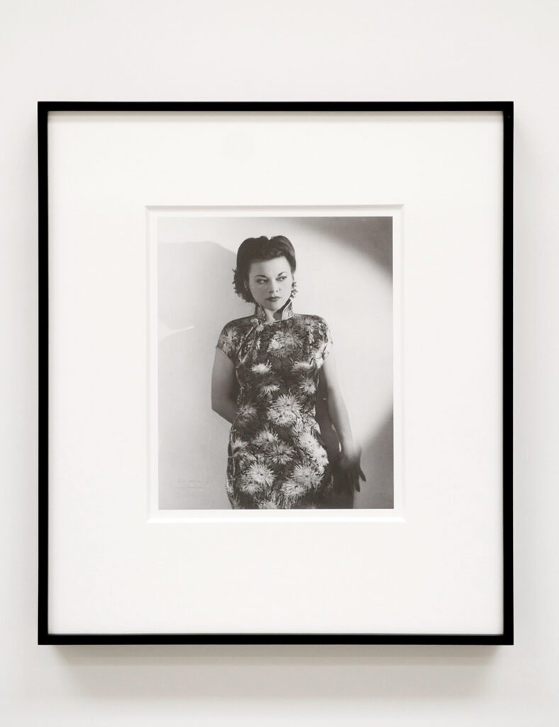 Miljohn Ruperto: Isabel Rosario Cooper, standing Cheongsam portrait