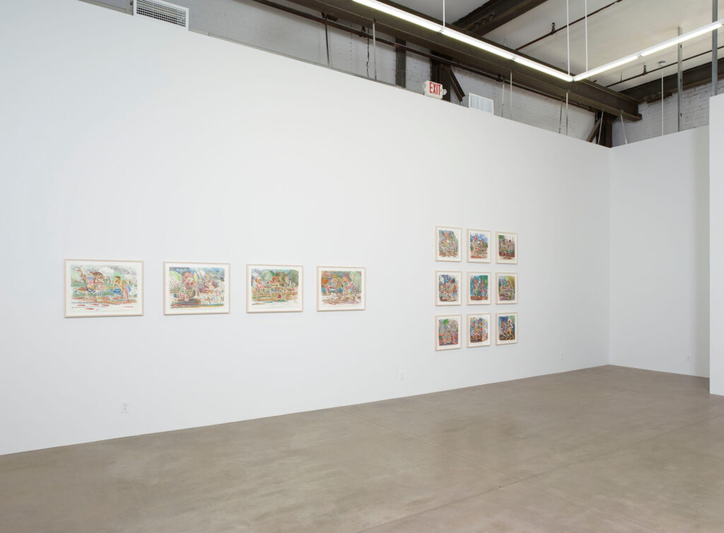 Albert Herter: The Quincunx Aspect, installation view