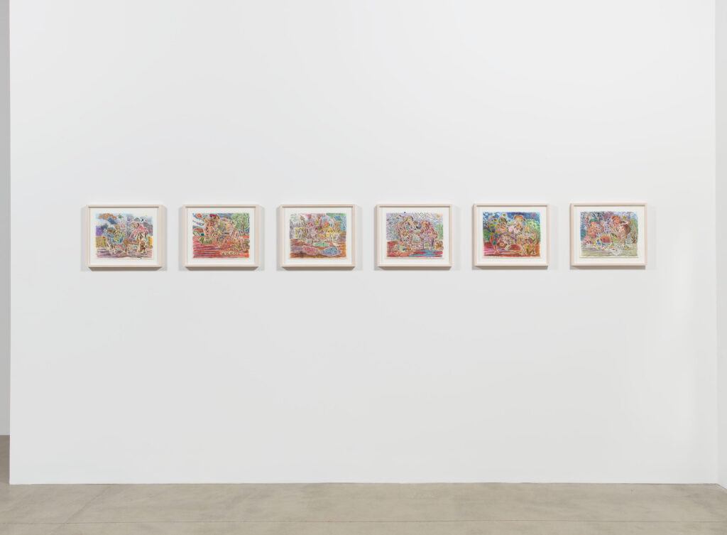 Albert Herter: The Quincunx Aspect, installation view