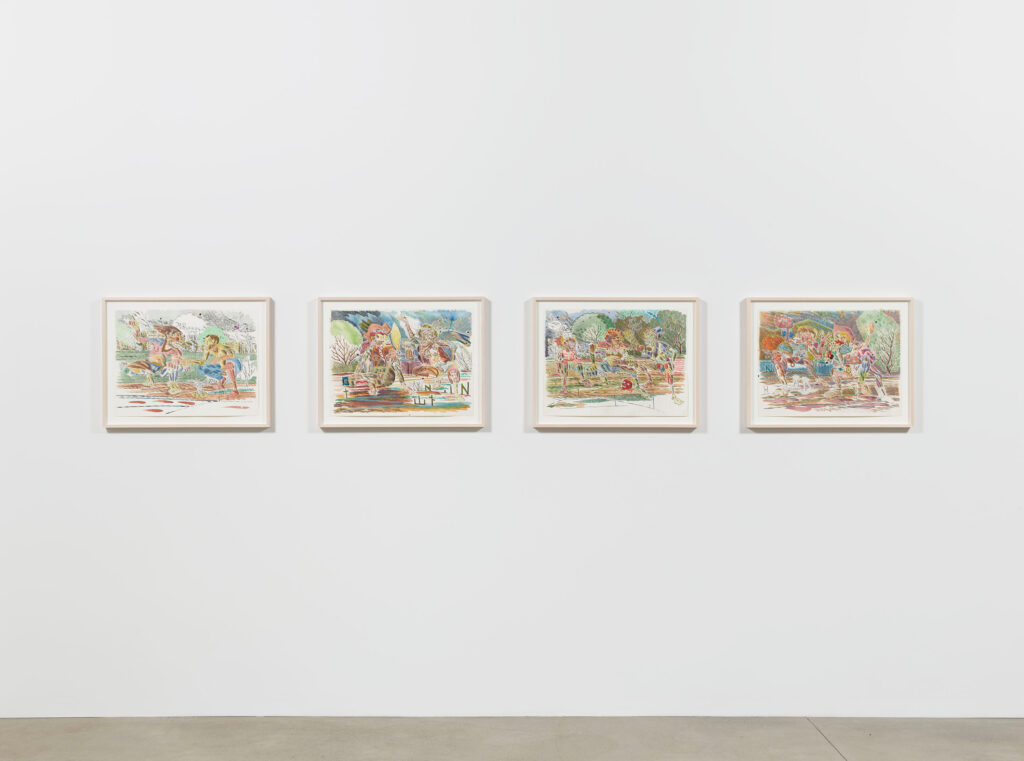 Albert Herter: The Quincunx Aspect, installation view