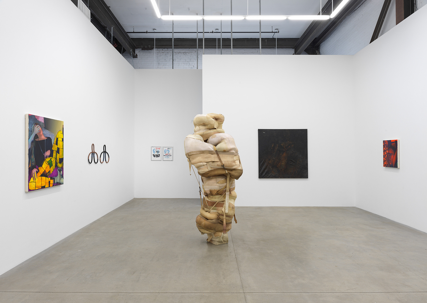 entering a song, installation view