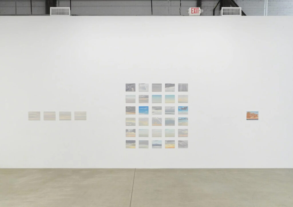 Peter Dreher, Seelenlandschaften, installation view