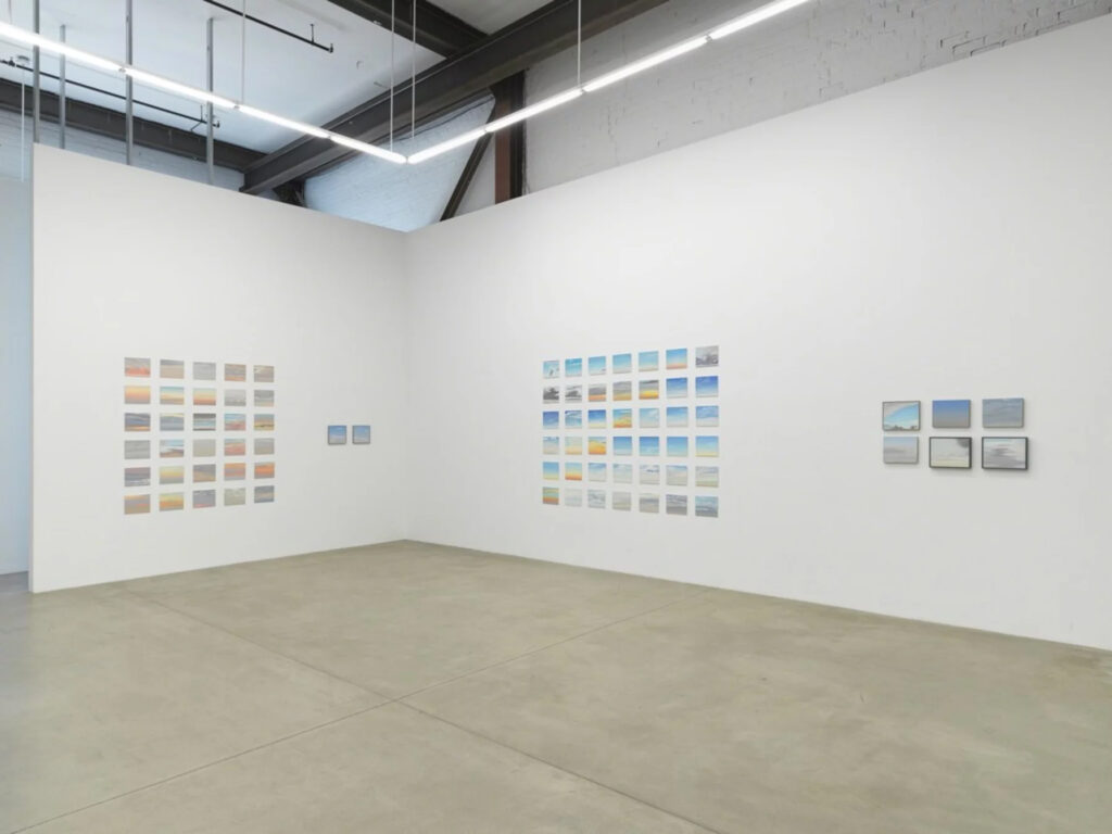 Peter Dreher, Seelenlandschaften, installation view