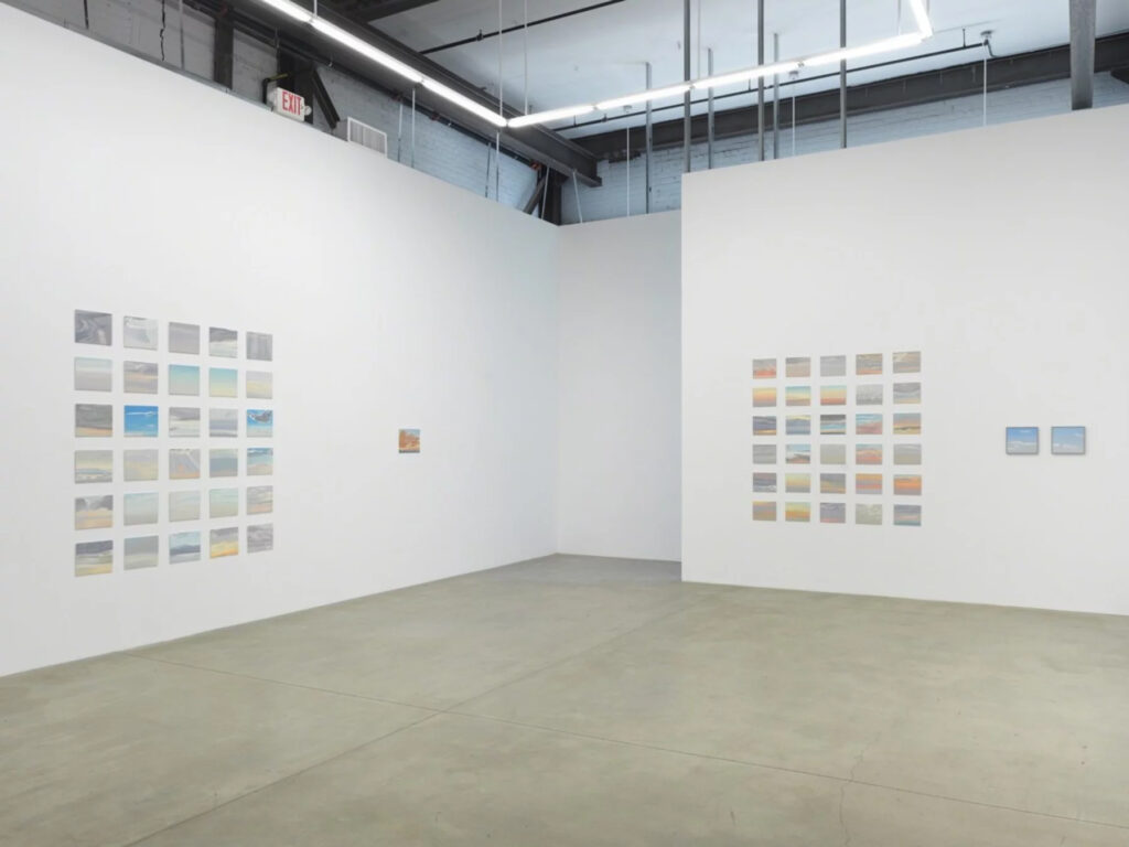 Peter Dreher, Seelenlandschaften, installation view